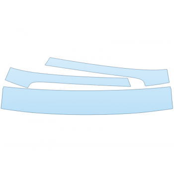 PAINT PROTECTION KIT - 2024 PORSCHE 911 CARRERA 4 GTS COUPE ROOF PILLARS - PRECUT PPF CLEAR BRA WRAP