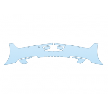 Precut PPF Kit – Clear Bra Paint Protection Film PAINT PROTECTION KIT - 2024 PORSCHE 911 CARRERA CABRIOLET REAR BUMPER WITH PARKING SENSORS SPORT DESIGN PKG - PRECUT PPF CLEAR BRA WRAP