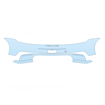 Precut PPF Kit – Clear Bra Paint Protection Film PAINT PROTECTION KIT - 2024 PORSCHE 911 CARRERA CABRIOLET REAR BUMPER W/EMBLEMS - PRECUT PPF CLEAR BRA WRAP
