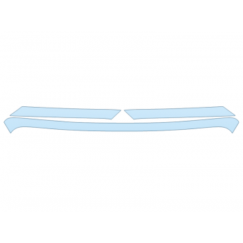 PAINT PROTECTION KIT - 2024 PORSCHE 911 CARRERA CABRIOLET ROOF PILLARS 3 PIECE - PRECUT PPF CLEAR BRA WRAP