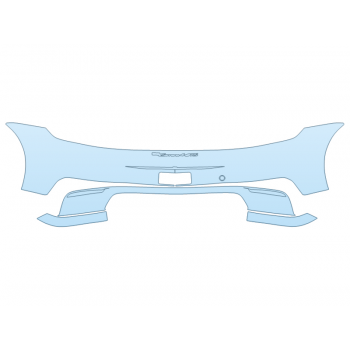 Precut PPF Kit – Clear Bra Paint Protection Film PAINT PROTECTION KIT - 2024 PORSCHE 911 CARRERA GTS CABRIOLET REAR BUMPER W/EMBLEMS - PRECUT PPF CLEAR BRA WRAP