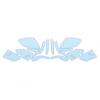 PAINT PROTECTION KIT - 2024 PORSCHE 911 CARRERA GTS CABRIOLET MIRRORS and DOOR CUPS - PRECUT PPF CLEAR BRA WRAP