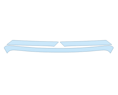 PAINT PROTECTION KIT - 2024 PORSCHE 911 CARRERA GTS CABRIOLET ROOF PILLARS 3 PIECE - PRECUT PPF CLEAR BRA WRAP