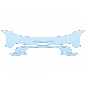 PAINT PROTECTION KIT - 2024 PORSCHE 911 CARRERA GTS COUPE REAR BUMPER - PRECUT PPF CLEAR BRA WRAP