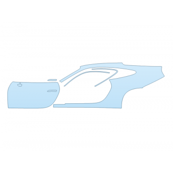 PAINT PROTECTION KIT - 2024 PORSCHE 911 CARRERA GTS COUPE DRIVER SIDE - PRECUT PPF CLEAR BRA WRAP