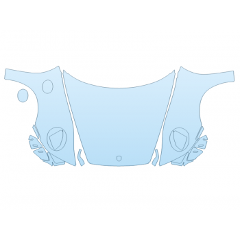 PAINT PROTECTION KIT - 2024 PORSCHE 911 CARRERA GTS COUPE FULL HOOD FENDERS MIRRORS WRAPPED EDGES - PRECUT PPF CLEAR BRA WRAP