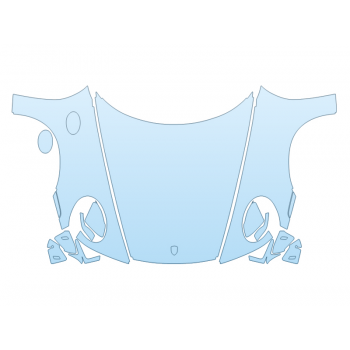 PAINT PROTECTION KIT - 2024 PORSCHE 911 CARRERA GTS COUPE FULL HOOD FENDERS MIRRORS WRAPPED EDGES WITH SEAMS - PRECUT PPF CLEAR BRA WRAP