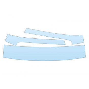 PAINT PROTECTION KIT - 2024 PORSCHE 911 CARRERA GTS COUPE ROOF PILLARS - PRECUT PPF CLEAR BRA WRAP