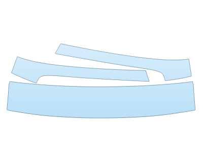 PAINT PROTECTION KIT - 2024 PORSCHE 911 CARRERA GTS COUPE ROOF PILLARS - PRECUT PPF CLEAR BRA WRAP