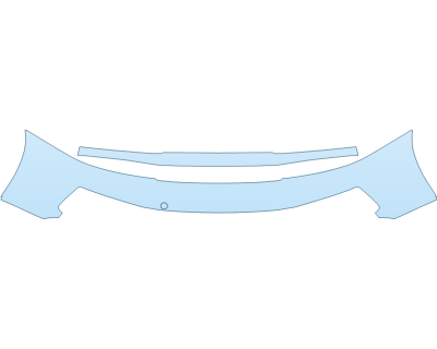 2025 PORSCHE 911 CARRERA S CABRIOLET BUMPER - PRECUT PPF CLEAR BRA WRAP