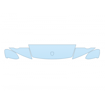 PAINT PROTECTION KIT - 2024 PORSCHE 911 CARRERA S CABRIOLET HOOD FENDERS MIRRORS 12 INCH - PRECUT PPF CLEAR BRA WRAP