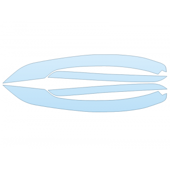 PAINT PROTECTION KIT - 2024 PORSCHE 911 CARRERA S CABRIOLET TAIL LIGHTS - PRECUT PPF CLEAR BRA WRAP