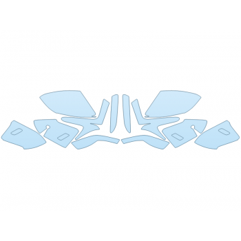 PAINT PROTECTION KIT - 2024 PORSCHE 911 CARRERA T CABRIOLET MIRRORS and DOOR CUPS - PRECUT PPF CLEAR BRA WRAP