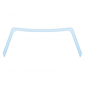 2025 PORSCHE 911 CARRERA T CABRIOLET ROOF PILLARS - PRECUT PPF CLEAR BRA WRAP