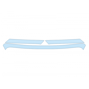 PAINT PROTECTION KIT - 2024 PORSCHE 911 CARRERA T CABRIOLET ROOF PILLARS 3 PIECE - PRECUT PPF CLEAR BRA WRAP