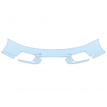 Precut PPF Kit – Clear Bra Paint Protection Film PAINT PROTECTION KIT - 2024 PORSCHE 911 CARRERA T COUPE BUMPER - PRECUT PPF CLEAR BRA WRAP