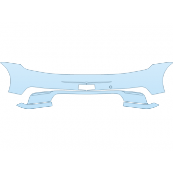 Precut PPF Kit – Clear Bra Paint Protection Film PAINT PROTECTION KIT - 2024 PORSCHE 911 CARRERA T COUPE REAR BUMPER - PRECUT PPF CLEAR BRA WRAP