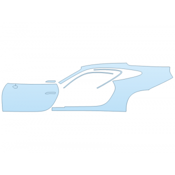 2025 PORSCHE 911 CARRERA T COUPE DRIVER SIDE - PRECUT PPF CLEAR BRA WRAP
