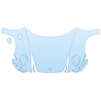 Precut PPF Kit – Clear Bra Paint Protection Film PAINT PROTECTION KIT - 2024 PORSCHE 911 CARRERA T COUPE FULL HOOD FENDERS MIRRORS WRAPPED EDGES - PRECUT PPF CLEAR BRA WRAP