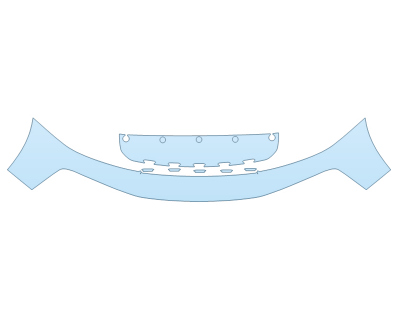 PAINT PROTECTION KIT - 2024 PORSCHE 911 DAKAR BUMPER - PRECUT PPF CLEAR BRA WRAP