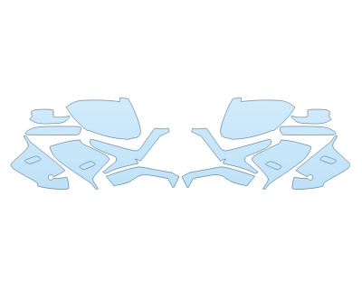PAINT PROTECTION KIT - 2024 PORSCHE 911 DAKAR MIRRORS and DOOR CUPS - PRECUT PPF CLEAR BRA WRAP