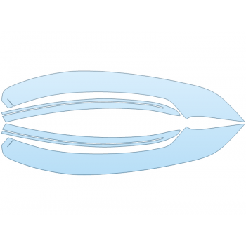 PAINT PROTECTION KIT - 2024 PORSCHE 911 DAKAR TAIL LIGHTS - PRECUT PPF CLEAR BRA WRAP