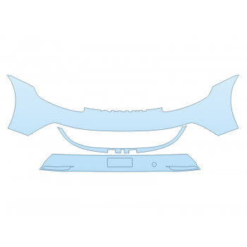 PAINT PROTECTION KIT - 2024 PORSCHE 911 GT3 REAR BUMPER - PRECUT PPF CLEAR BRA WRAP