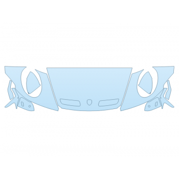 PAINT PROTECTION KIT - 2024 PORSCHE 911 GT3 HOOD FENDERS MIRRORS 24 INCH WRAPPED EDGES - PRECUT PPF CLEAR BRA WRAP