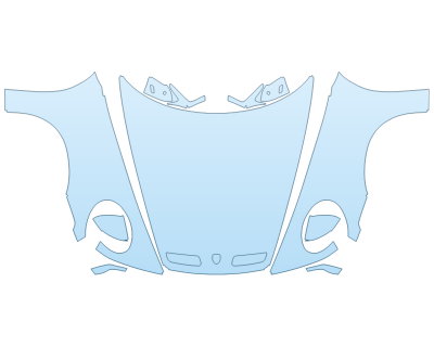 Precut PPF Kit – Clear Bra Paint Protection Film PAINT PROTECTION KIT - 2024 PORSCHE 911 GT3 FULL HOOD FENDERS MIRRORS WRAPPED EDGES SPLIT FOR EASIER INSTALL - PRECUT PPF CLEAR BRA WRAP