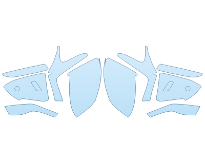 Precut PPF Kit – Clear Bra Paint Protection Film PAINT PROTECTION KIT - 2024 PORSCHE 911 GT3 MIRRORS and DOOR CUPS - PRECUT PPF CLEAR BRA WRAP