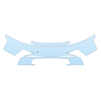 PAINT PROTECTION KIT - 2024 PORSCHE 911 S/T BUMPER - PRECUT PPF CLEAR BRA WRAP