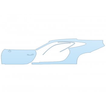 PAINT PROTECTION KIT - 2024 PORSCHE 911 S/T DRIVER SIDE - PRECUT PPF CLEAR BRA WRAP