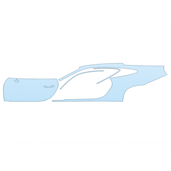 PAINT PROTECTION KIT - 2024 PORSCHE 911 S/T DRIVER SIDE - PRECUT PPF CLEAR BRA WRAP