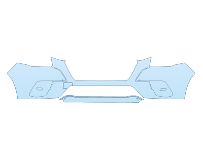PAINT PROTECTION KIT - 2024 SUBARU FORESTER TOURING BUMPER - PRECUT PPF CLEAR BRA WRAP