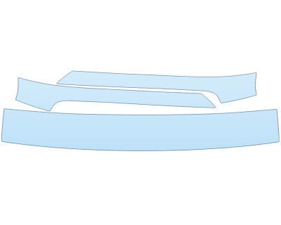 PAINT PROTECTION KIT - 2024 PORSCHE 911 S/T ROOF PILLARS - PRECUT PPF CLEAR BRA WRAP