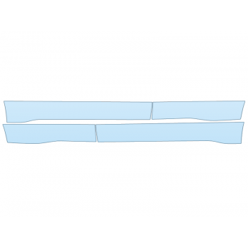 PAINT PROTECTION KIT - 2024 SUBARU FORESTER TOURING ROCKERS - PRECUT PPF CLEAR BRA WRAP