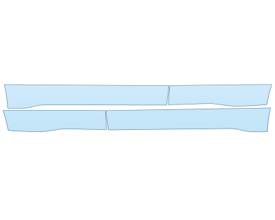 PAINT PROTECTION KIT - 2024 SUBARU FORESTER TOURING ROCKERS - PRECUT PPF CLEAR BRA WRAP