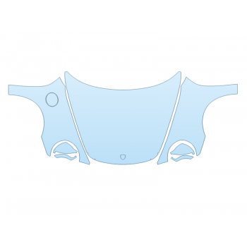 PAINT PROTECTION KIT - 2024 PORSCHE 911 SPEEDSTER FULL HOOD FENDERS MIRRORS WRAPPED EDGES - PRECUT PPF CLEAR BRA WRAP