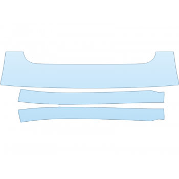 PAINT PROTECTION KIT - 2024 SUBARU IMPREZA BASE ROOF PILLARS W SUNROOF - PRECUT PPF CLEAR BRA WRAP