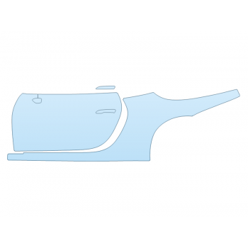 PAINT PROTECTION KIT - 2024 PORSCHE 911 TARGA GTS DRIVER SIDE - PRECUT PPF CLEAR BRA WRAP