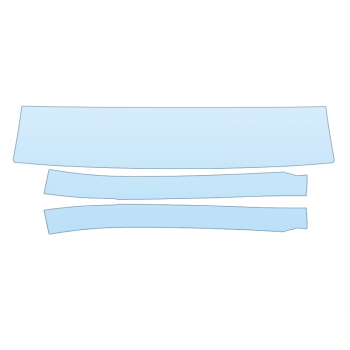 PAINT PROTECTION KIT - 2025 SUBARU IMPREZA RS ROOF PILLARS - PRECUT PPF CLEAR BRA WRAP