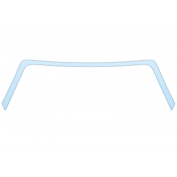 2025 PORSCHE 911 TARGA GTS ROOF PILLARS - PRECUT PPF CLEAR BRA WRAP