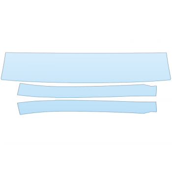 PAINT PROTECTION KIT - 2025 SUBARU IMPREZA SPORT ROOF PILLARS - PRECUT PPF CLEAR BRA WRAP