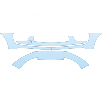 PAINT PROTECTION KIT - 2024 PORSCHE MACAN T BUMPER - PRECUT PPF CLEAR BRA WRAP