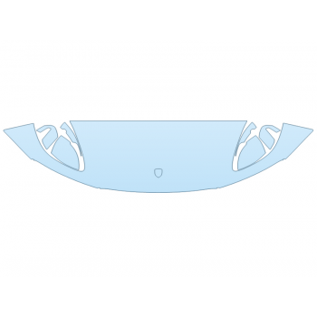 PAINT PROTECTION KIT - 2024 PORSCHE MACAN T HM WRAPPED EDGES - PRECUT PPF CLEAR BRA WRAP
