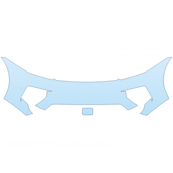 PAINT PROTECTION KIT - 2024 PORSCHE MACAN ELECTRIC 4 BUMPER - PRECUT PPF CLEAR BRA WRAP