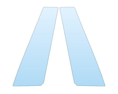 PAINT PROTECTION KIT - 2024 PORSCHE MACAN ELECTRIC 4 B PILLARS - PRECUT PPF CLEAR BRA WRAP