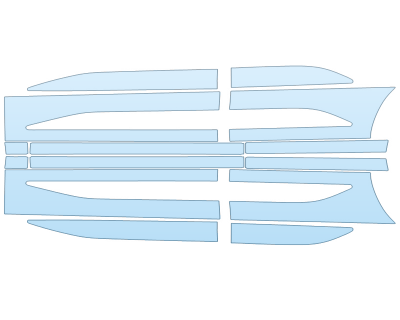 PAINT PROTECTION KIT - 2024 PORSCHE MACAN ELECTRIC 4 ROCKERS - PRECUT PPF CLEAR BRA WRAP