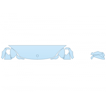 PAINT PROTECTION KIT - 2024 PORSCHE MACAN ELECTRIC TURBO HOOD FENDERS MIRRORS 18 INCH WRAPPED EDGES - PRECUT PPF CLEAR BRA WRAP