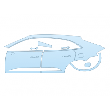 Precut PPF Kit – Clear Bra Paint Protection Film PAINT PROTECTION KIT - 2024 PORSCHE MACAN ELECTRIC TURBO DRIVER SIDE - PRECUT PPF CLEAR BRA WRAP